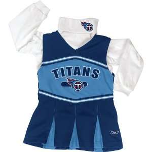   Reebok Tennessee Titans Girls (7 16) Cheer Uniform