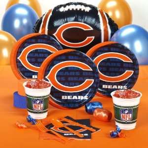  Lets Party By HALLMARK Chicago Bears Standard Party Pack 
