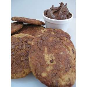 One Dozen Nutella Chocolate Chip Cookies Grocery & Gourmet Food