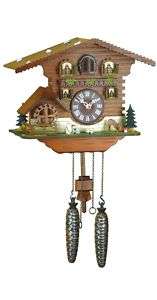 Cuckoo Clock Swiss house, turning mill  NEW  