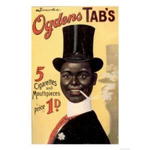  Cigarettes Smoking Ogdens, UK, 1900 Hobby Premium Poster 