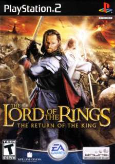 Lord of the Rings Return of the King   PS2 cover