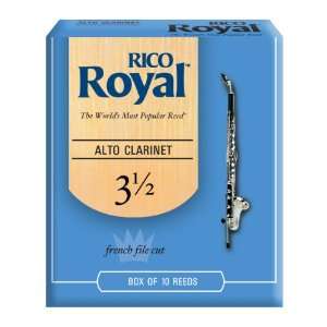  Rico Bass Clarinet Reeds, Strength 3.0, 25 pack Musical 