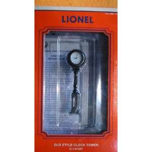  Lionel 6 14147 Old Style Clock Tower LN/Box Toys & Games
