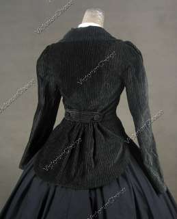 Civil War Victorian Cotton Blends Day Dress Ball Gown 166 XL  