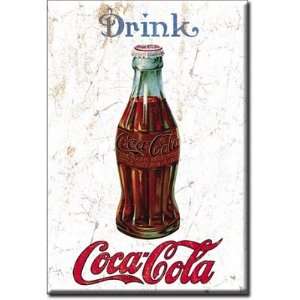  (2x3) Drink Coca Cola 1915 Coke Bottle Distressed Retro 
