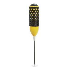  Battery Operated Milk Frother by Trudeau   Yellow Kitchen 