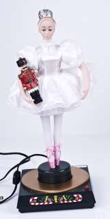 Holiday Time 18 Nutcracker Suite Musical Rotating BALLERINA 