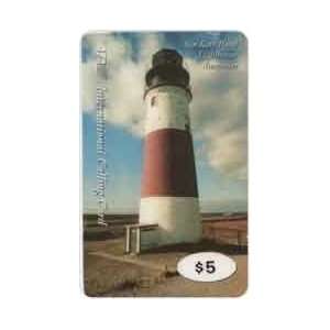 Collectible Phone Card $5. San Katy Lighthouse (Nantucket) (Exp 04/99 