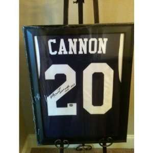   Cannon Signed Jersey   Autographed College Jerseys