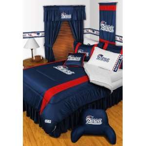 NFL NEW ENGLAND PATRIOTS SL Complete (9) Pc. Bedroom Package 