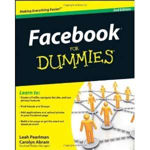 Facebook For Dummies (For Dummies (Computer/Tech 