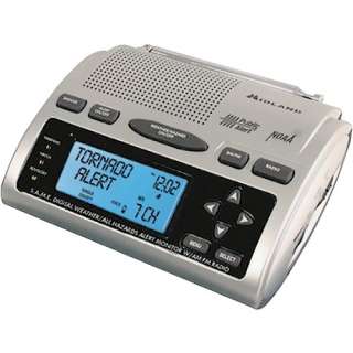 Midland Weather AM/FM Radio with Clock and Alarm WR300 046014743007 