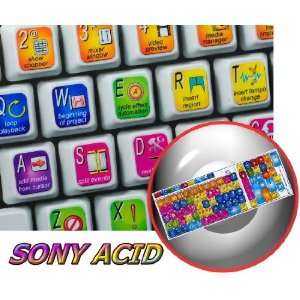  NEW SONY ACID KEYBOARD STICKERS FOR DESKTOP, LAPTOP AND 