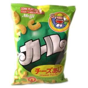Meiji Corn Puff Snack cheese Grocery & Gourmet Food