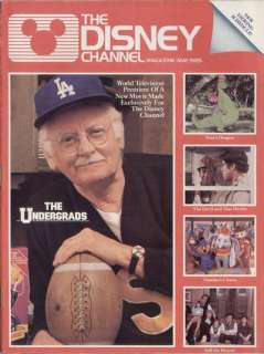The Disney Channel Magazine   5/1985 Art Carney  