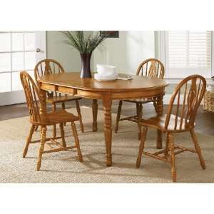  Liberty Furniture Country Haven 5 Piece Dining Set   Oval 