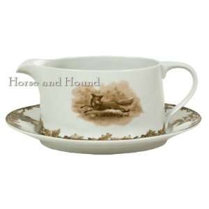 Aiken Gravy Boat   Fox Motif 