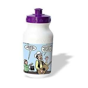   Country Music Video and Macho Country Singer Parody   Water Bottles