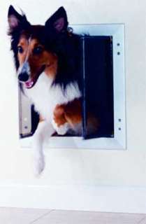 Plexidor Extra Large Dog Door Wall Unit Satin  