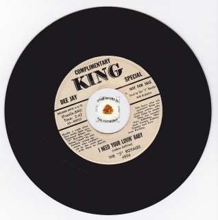 HEAR New Breed R&B Soul Doo Wop 45   5 ROYALES PROMO DJ KING 4806 