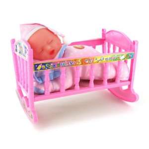  My Lovely Baby Doll with Crib Toys & Games