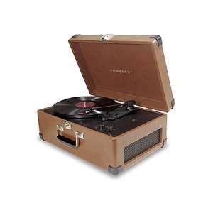    Keepsake USB Turntable in Tan by Crosley Radio Electronics