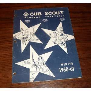   Cub Scout Program Quarterly Winter 1960 1961 Boy Scouts of America