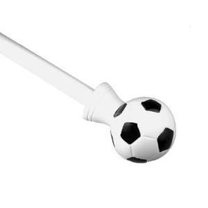  Soccer Ball Curtain Rod Size 48  86