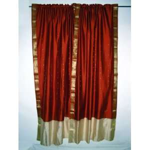   Drapes Curtains Panels Window Treatment Rod Pocket 84