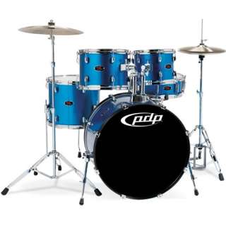 DW PDP Pacific Drums Z5 Series Aqua Blue Shell Pack  