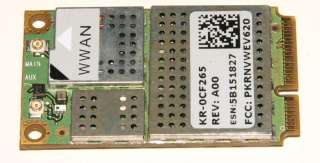 Dell Wireless 5700 Mobile Broadband Mini PCI e CF265  