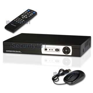 The package DVR7108 S8D includes a 8 channel standalone DVR with 