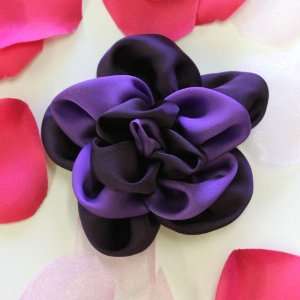   Made Corsage Fabric Flower Hat Hair Clip & Pin Brooch F11021 Beauty