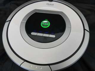   Roomba 760 Robotic Vacuum White Black Home Cleaning Electronic  