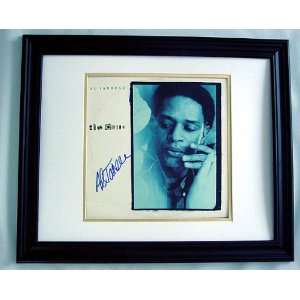 AL JARREAU Autographed CUSTOM FRAMED Signed Album LP