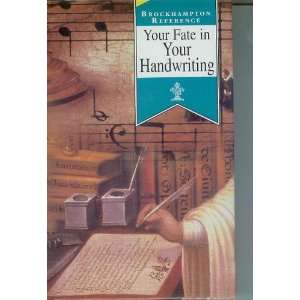  Your Fate In Handwriting (9781860197338) Albert E. Hughes Books