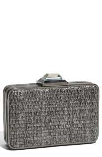 Franchi Camille Textured Box Clutch  