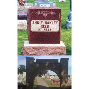 Annie Oakley Internment (Grave Site) 8 1/2x 11 Novelty Color 