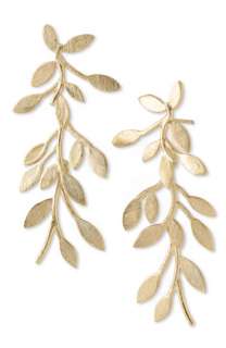 Sheila Fajl Leaf Chandelier Earrings  