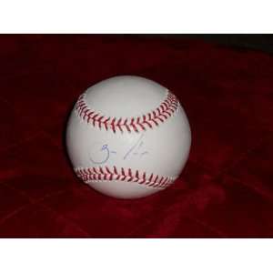 Signed Barry Zito Baseball   Autographed Baseballs Sports 