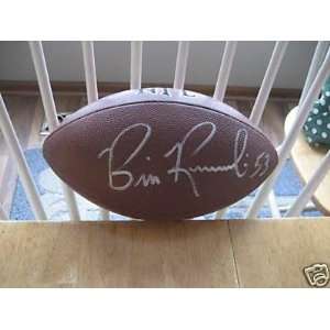 Bill Romanowski Autographed Football   49ers   Autographed Footballs