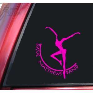 Dave Matthews Band Vinyl Decal Sticker   Hot Pink 