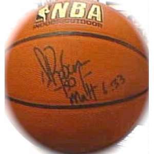  David Robinson Autographed Basketball   Autographed 