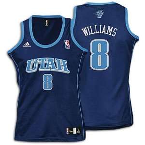 Deron Williams Jazz Navy NBA Replica Jersey ( sz. XL, Navy  Williams 