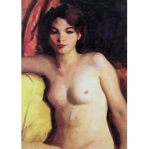   Robert Henri   32 x 44 inches   Portrait of Doris Trautman Home