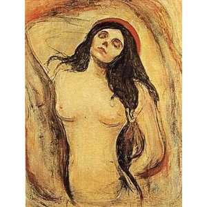 Edvard Munch   Madonna Size 18x24 Edvard Munch. 18.00 inches by 24.00 