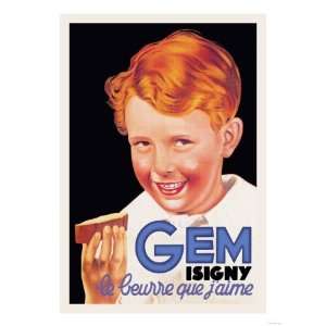  Gem Isigny Giclee Poster Print, 12x16