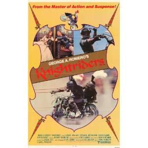  Knightrider (George A. Romero) 1981 Original Folded Movie 