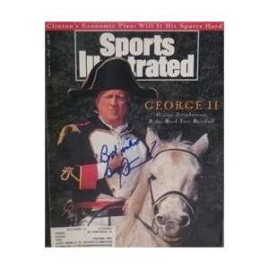 George Steinbrenner autographed Sports Illustrated Magazine (New York 
